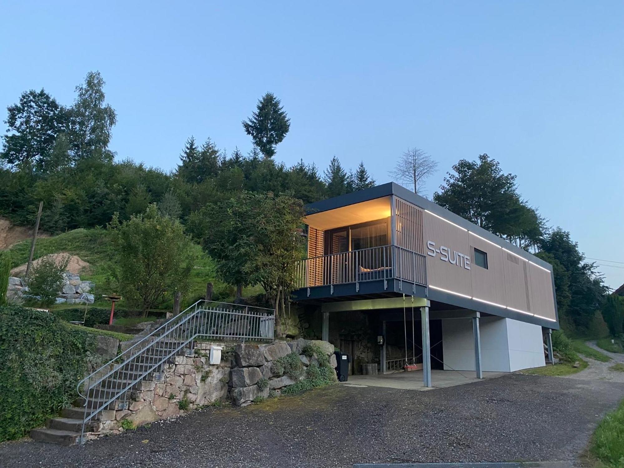 S-Suite Das Design-Ferienhaus Im Schwarzwald Biberach  Екстериор снимка